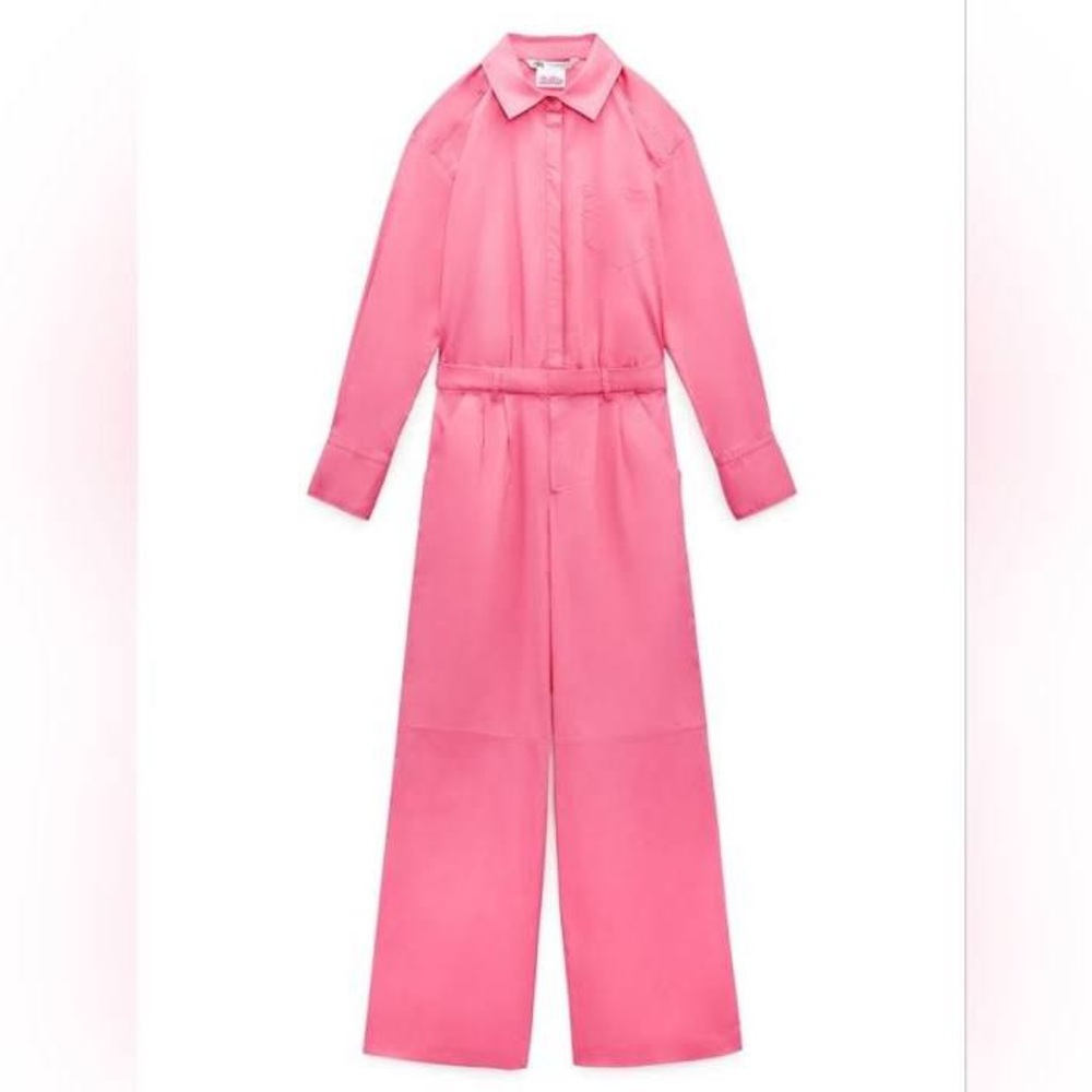 Zara Barbie Movie Pink Jumpsuit NWT